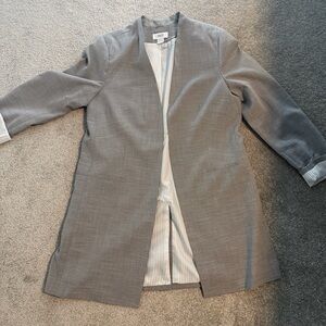 Suzy Shier | Long Grey Blazer